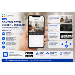 Camara Wifi Ezviz 360 Interior Vision Nocturna Full Hd - C6N
