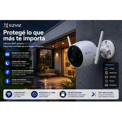 Camara Wifi Exterior Ezviz Full Hd Vision Nocturna - H3C