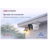 Cámara Hikvision Ds-2ce10df0t-pf Full Color 2mp Exterior