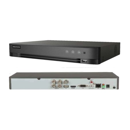 Dvr 4 Canales 5 En 1 Audio Bnc Ds-7204hghi-m1