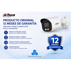 Camara Exterior Dahua 1080p Con Microfono Dual Light HFW1200CLP-IL-A