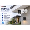 Camara Exterior Dahua 1080p Con Microfono Dual Light HFW1200CLP-IL-A