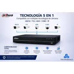 Dvr Dahua 4 Canales Xvr 1080p Smd Plus Audio Hdcvi