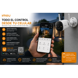 Camara Wifi Exterior Imou Bullet 2c 3mp Vision Nocturna K3CP-3H0WY